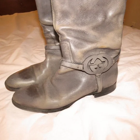 Gucci brown riding boots - Picture 3 of 3